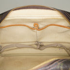 LOUIS VUITTON Deauville Handbag M47270 Monogram canvas Brown 06E062750021