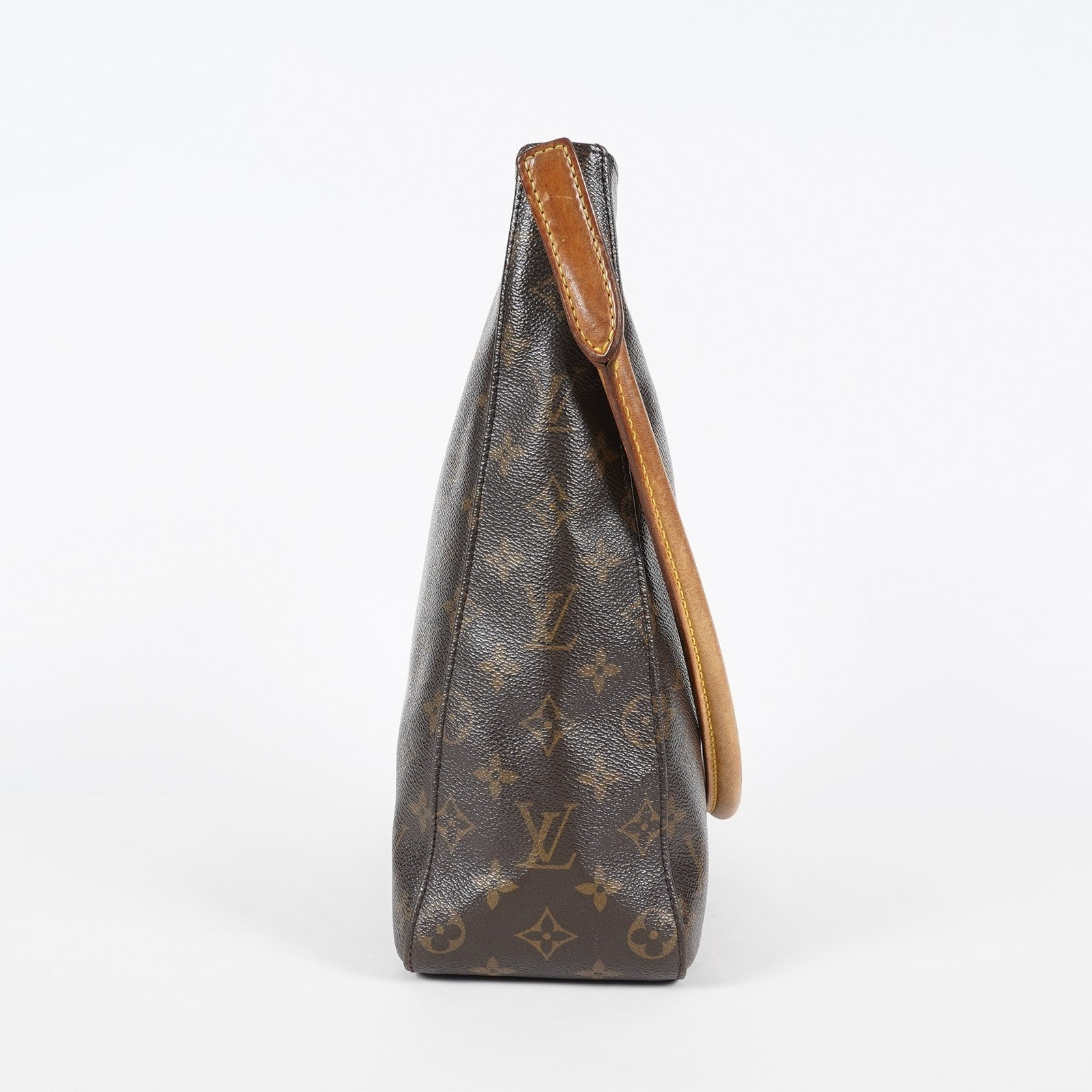 Louis Vuitton Monogram Looping GM Shoulder Bag M51145 Vintage Brown 07E033300010