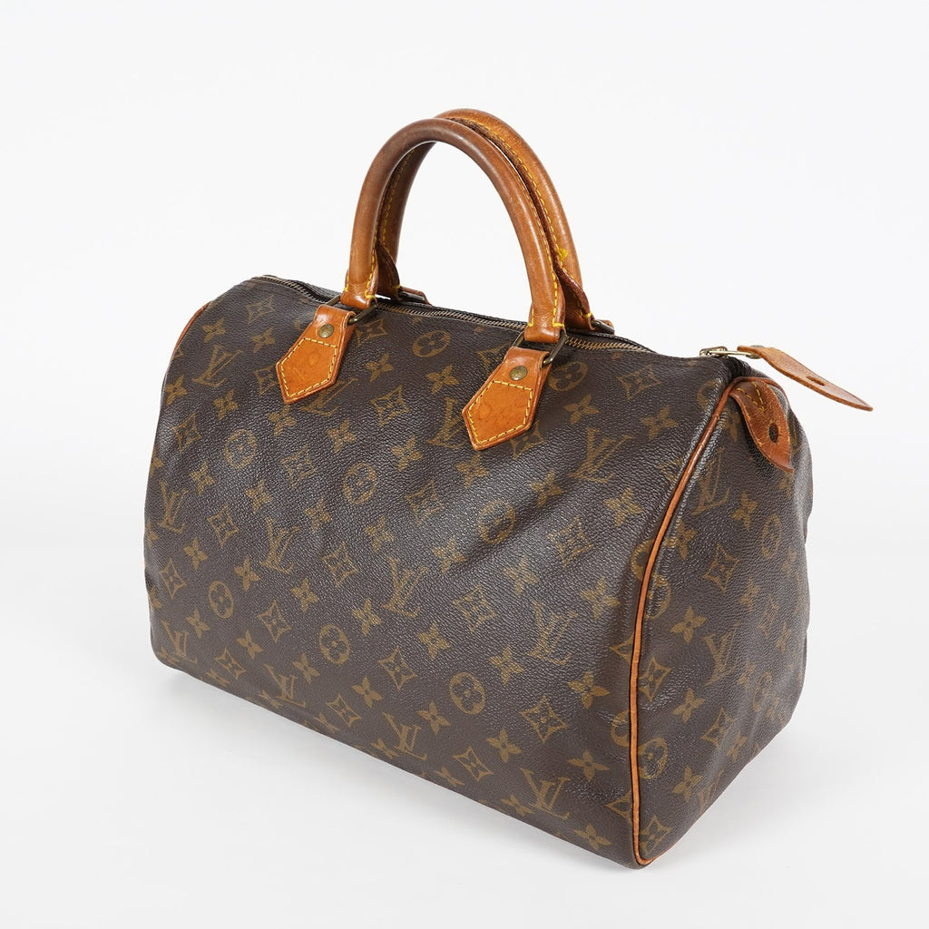 Louis Vuitton Vintage Speedy 30 M41526 Monogram Canvas Handbag Used 08M224758617