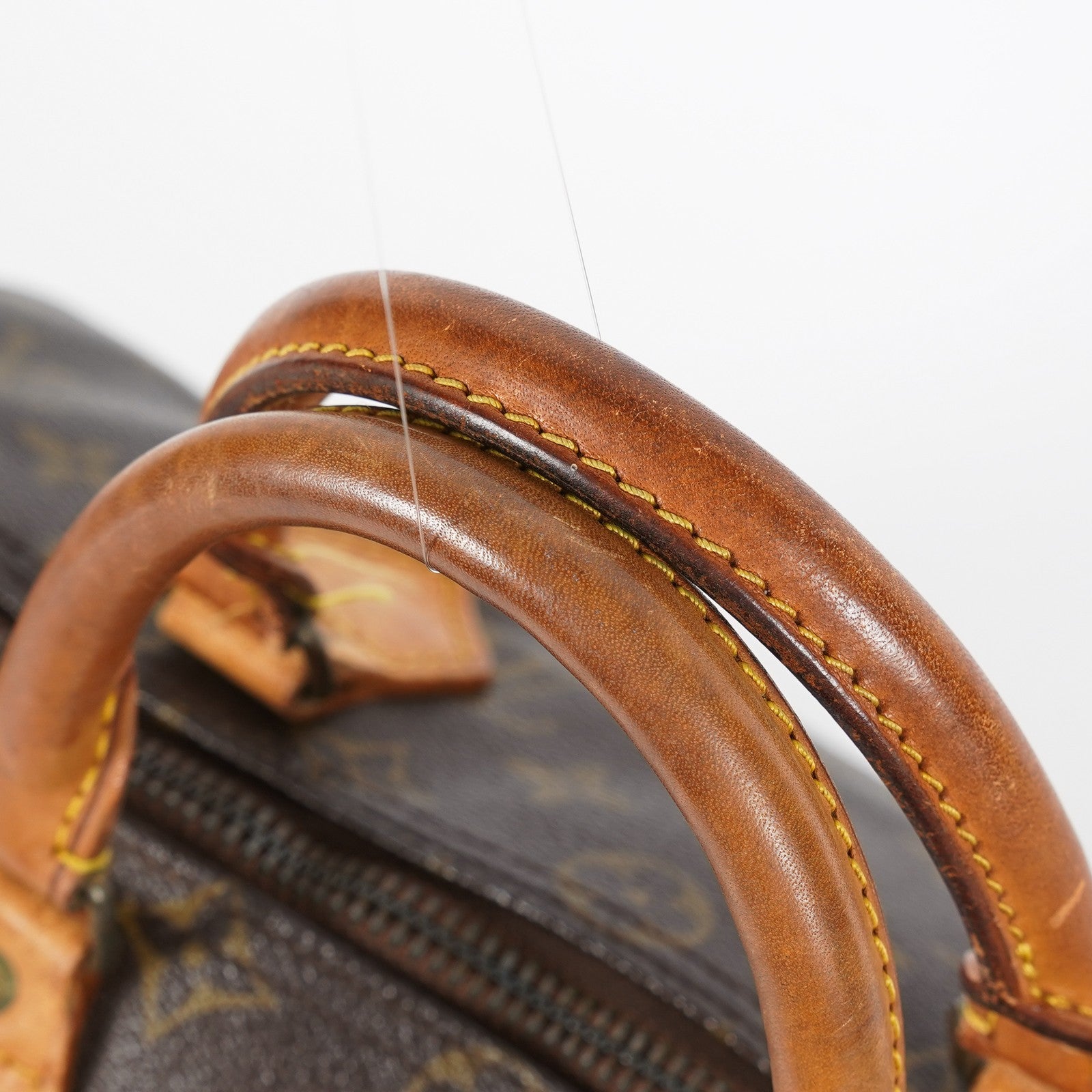 Louis Vuitton Speedy 30 Monogram Canvas Brown Boston Handbag M41526 08E065170002