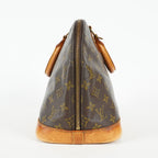 Louis Vuitton Alma PM M51130 Monogram Canvas Brown Used Handbag 09E112530011