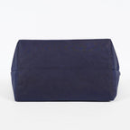 Longchamp Le Pliage Navy Nylon Long Handle Tote Shoulder Bag Used 08A06660003