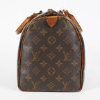 Louis Vuitton Speedy 30 Monogram Brown Handbag M41526 Used Vintage 07E245170012