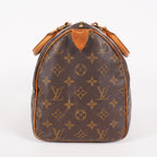 Louis Vuitton Monogram Speedy 30 Handbag Brown Coated Canvas M41526 06E035170030