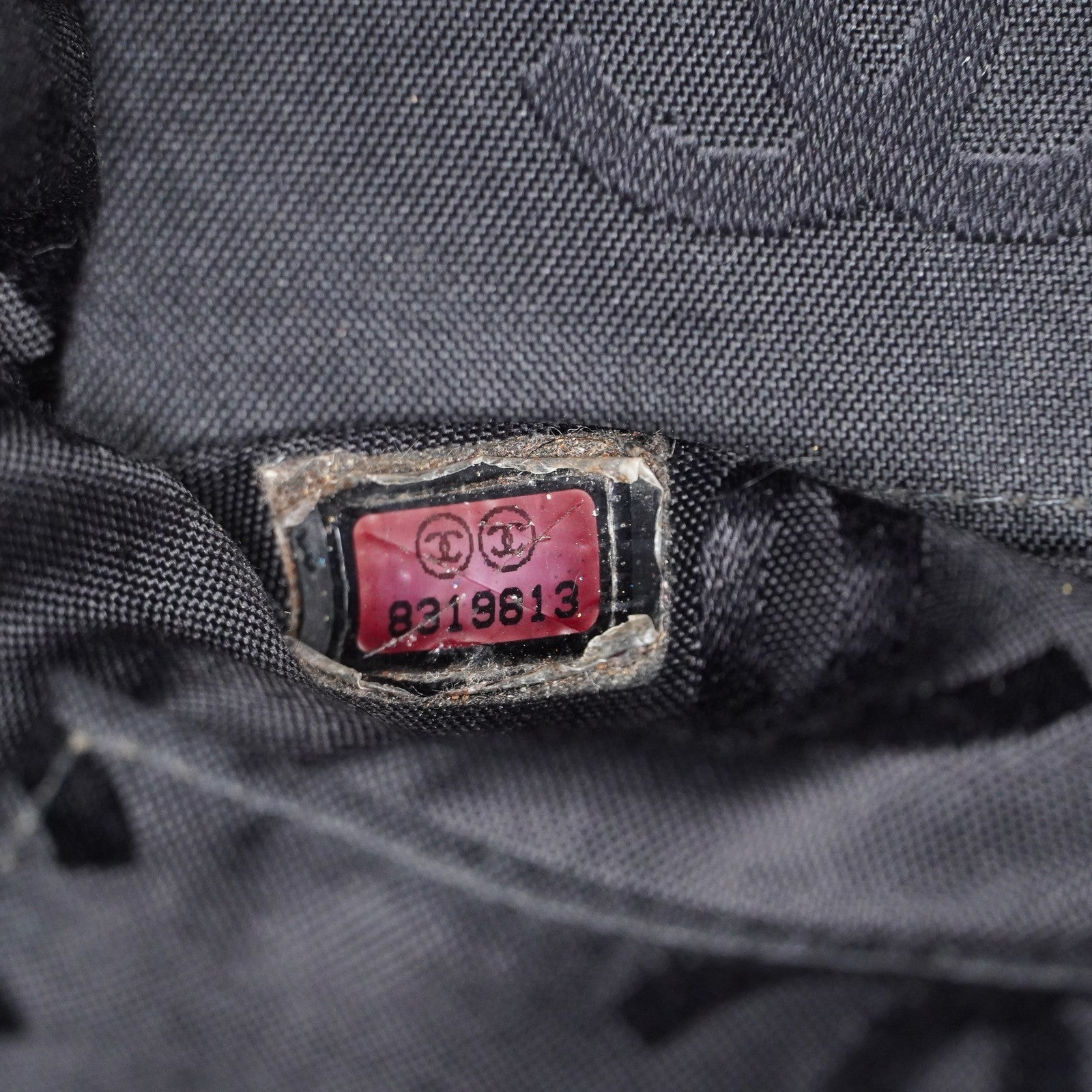 Chanel Wild Stitch Tote Bag Black Calfskin Leather CC Logo Used 07E077260010