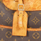 LOUIS VUITTON Deauville Handbag M47270 Monogram canvas Brown 06E102420010