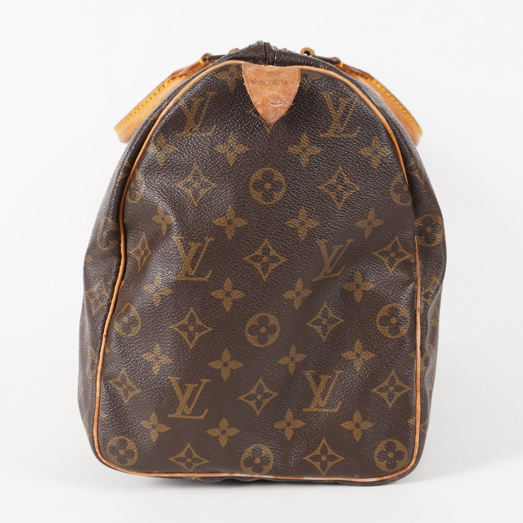 Authentic Louis Vuitton Monogram Speedy 40 M41522 Hand Boston Bag 02E435834425