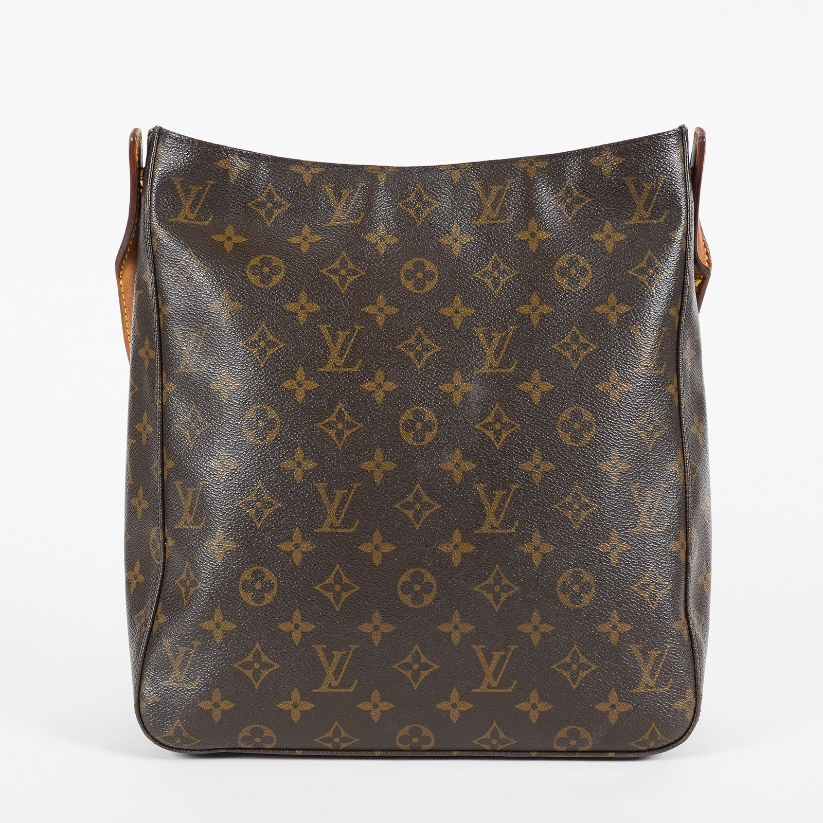 Louis Vuitton Looping GM Monogram Brown Shoulder Bag Vintage M51145 07E243410025