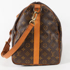 LOUIS VUITTON Monogram Keepall Bandouliere 50 Travel Bag M41416 03E539790011