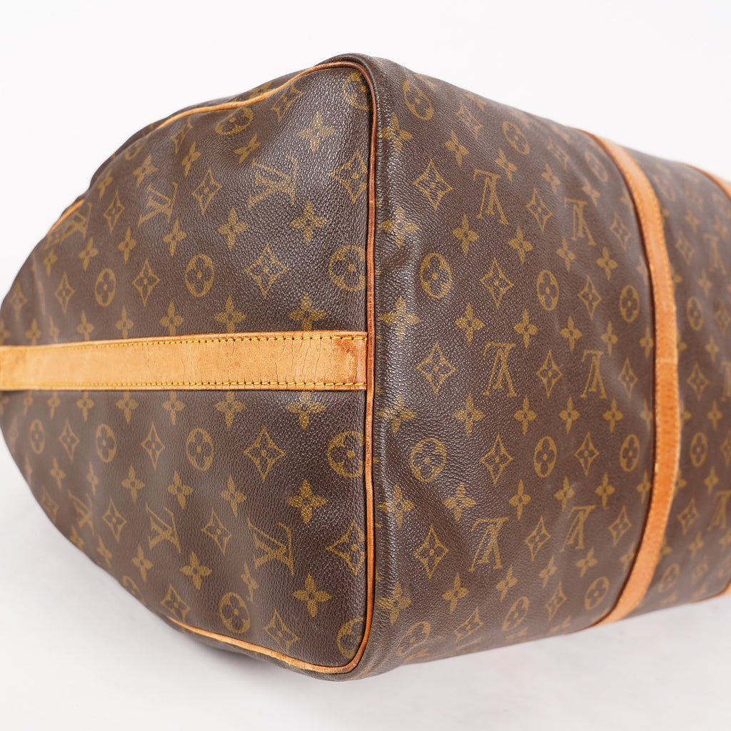 LOUIS VUITTON Monogram Keepall 60 Boston Bag LV Auth M41422 06E154730021