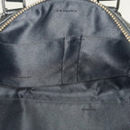 COACH 33689 2WAY Black Leather Satchel Handbag Crossbody Bag Used 08M27793117