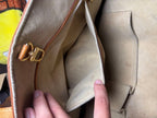 Louis Vuitton Hampstead MM N51206 Damier Azur Shoulder Tote Bag 08M042900024