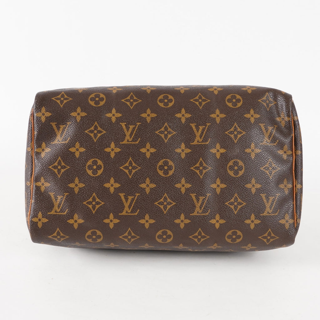 Authentic Louis Vuitton Monogram Speedy 30 M41526 Handbag vintage 03E508030011