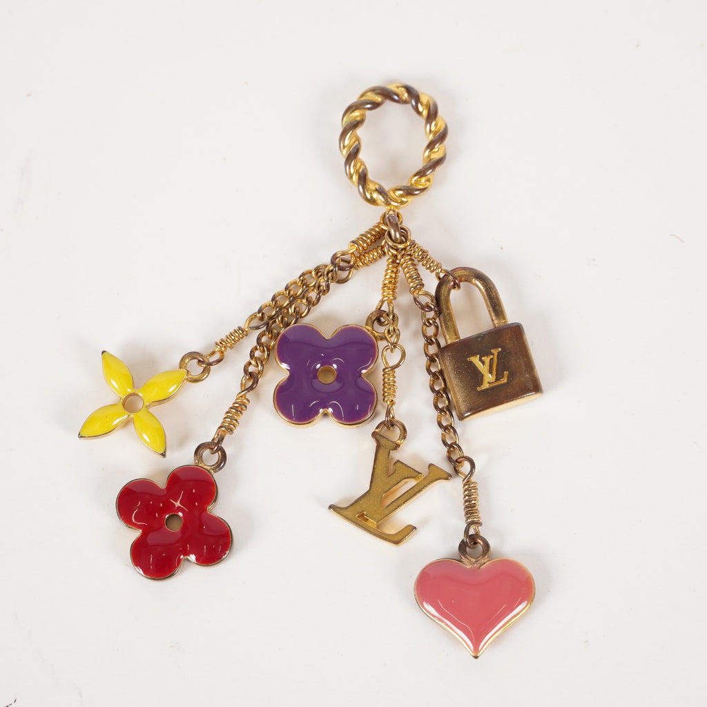 LOUIS VUITTON Pendant Sweet Monogram Necklace vintage M65391 05E191760029