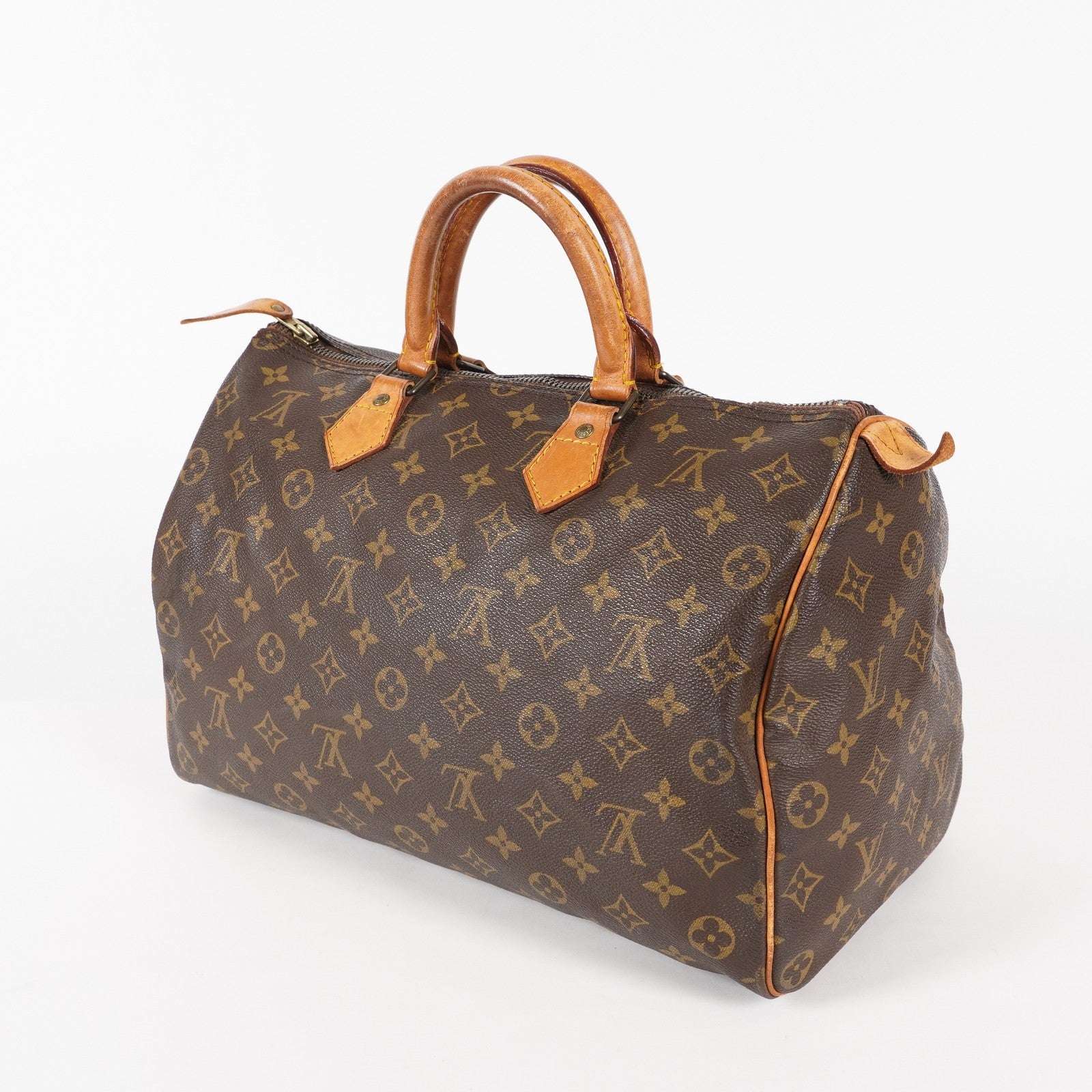 Authentic Louis Vuitton Monogram Speedy 35 M41524 Handbag used 03A035319606