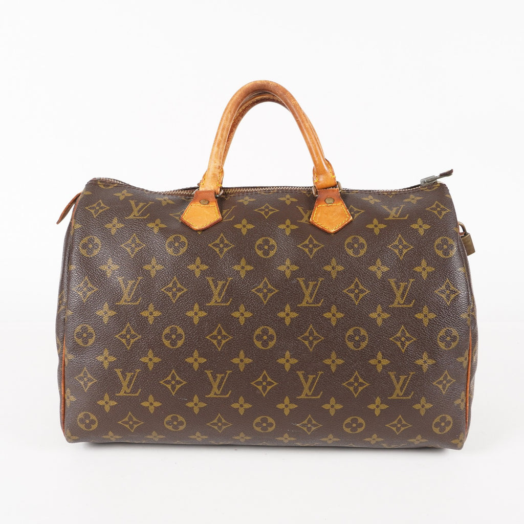 Authentic Louis Vuitton Monogram Speedy 35 Hand bag M41524 vintage 06E054180015