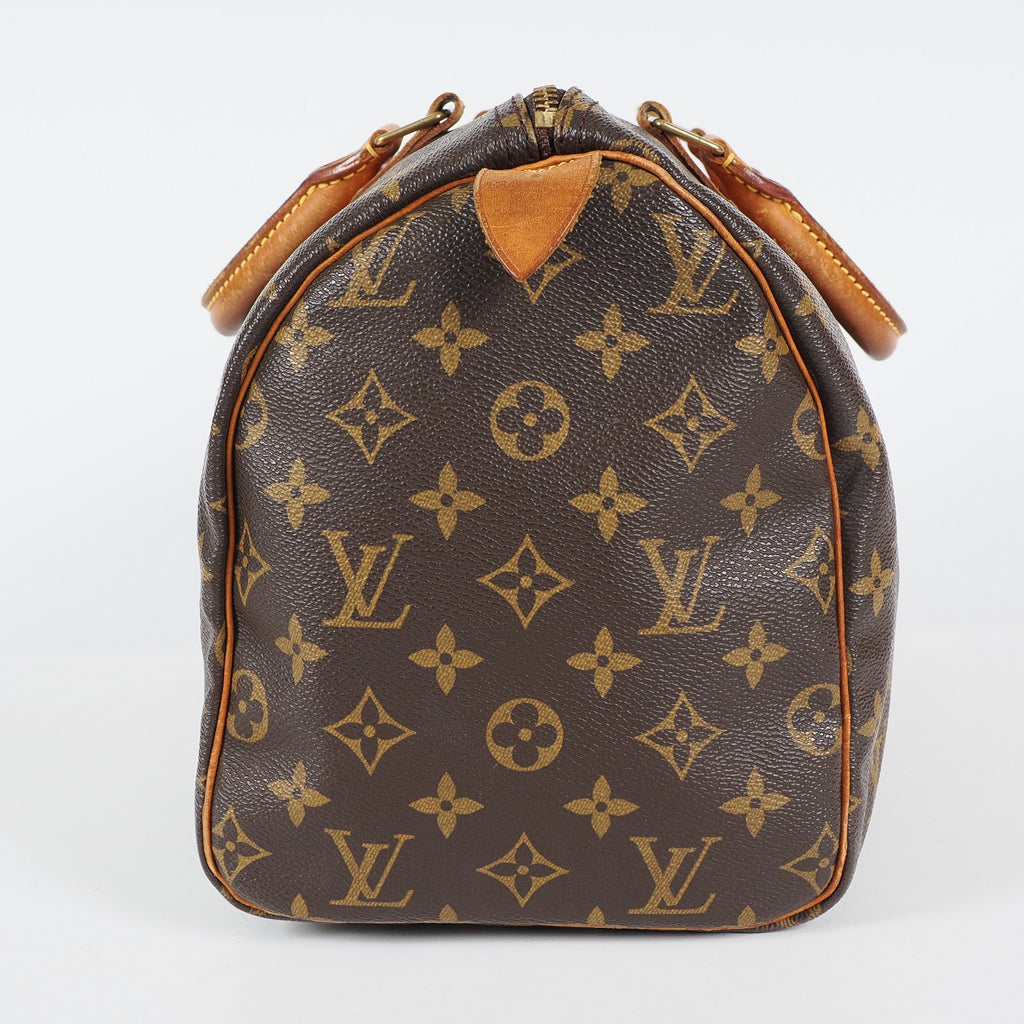 Authentic Louis Vuitton Monogram Speedy 30 M41526 Handbag vintage 04A177150007
