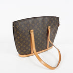 Louis Vuitton Babylone Monogram Brown Shoulder Tote Bag Used M51102 07E142530027