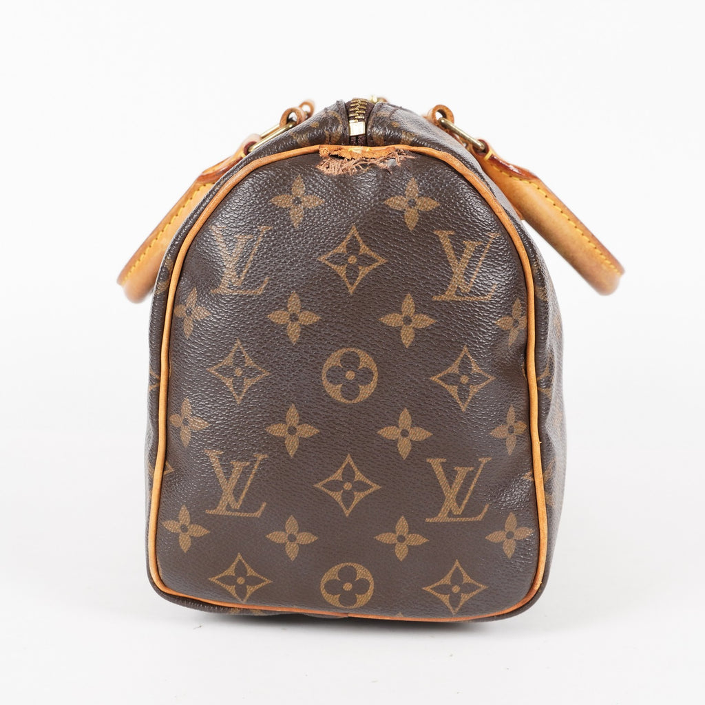 Authentic Louis Vuitton Monogram Speedy 25 Handbag vintage M41528 06E365940017