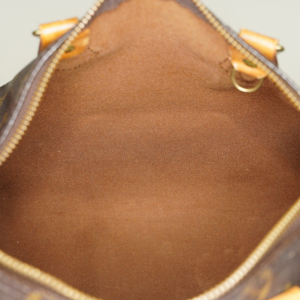 Louis Vuitton Monogram Speedy 25 Brown Canvas Handbag Used M41528 07A256978431