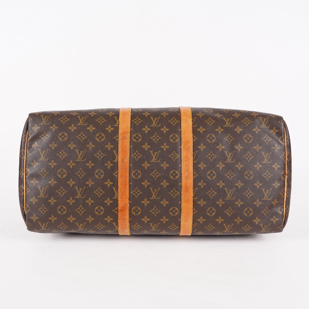 LOUIS VUITTON Monogram Keepall 60 Boston Bag LV Auth M41422 06E153630029