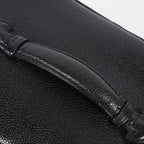 Chanel Caviar Skin CC Vanity Bag Black Leather Used Vintage 07E046490027