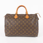 Authentic Louis Vuitton Monogram Speedy 35 Handbag vintage M41524 06E396490010