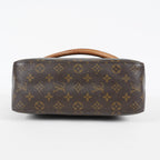 Louis Vuitton Looping GM Monogram Brown Shoulder Bag Vintage M51145 07E243410025