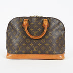 Louis Vuitton Alma PM M51130 Monogram Canvas Brown Bag Used Vintage 08A103088803