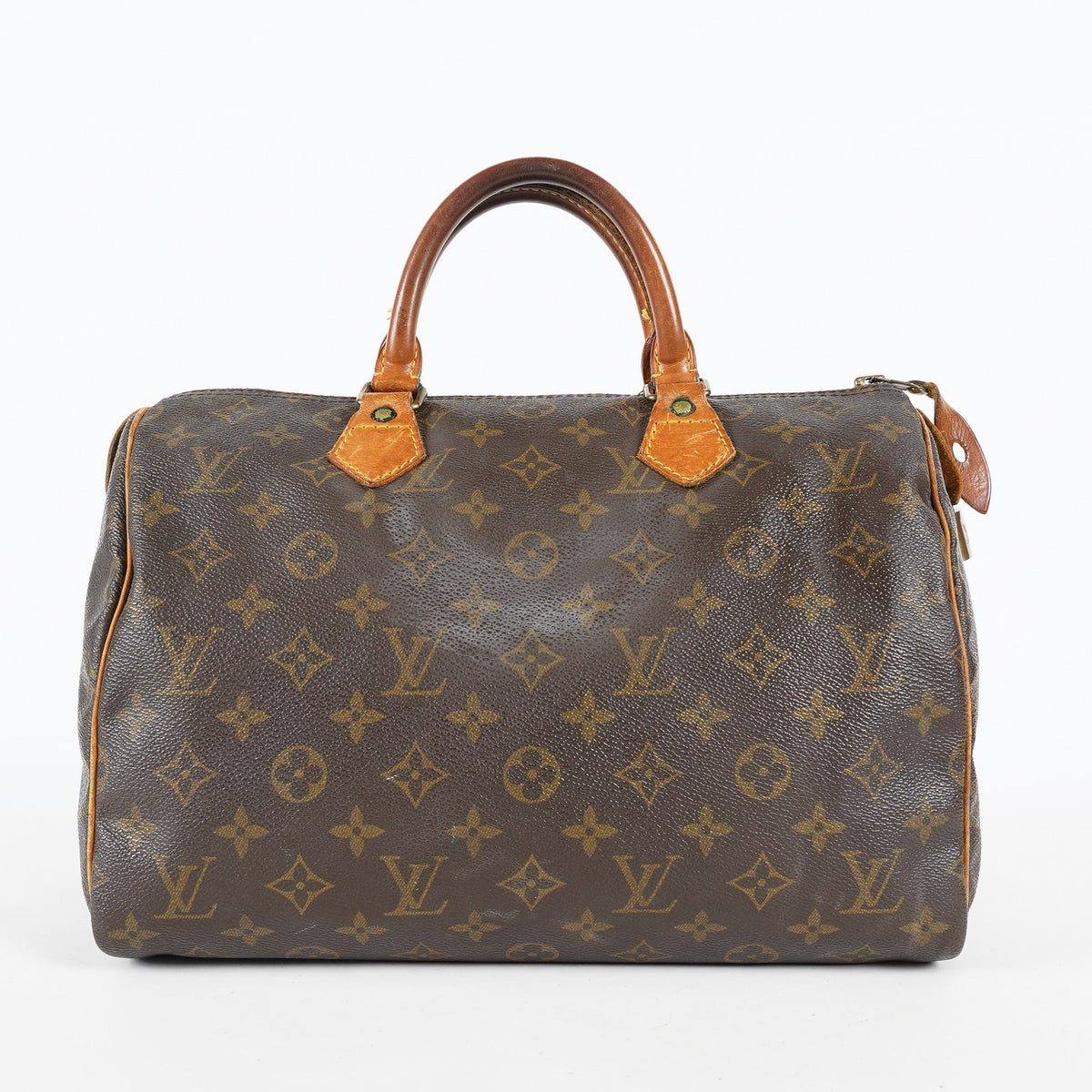Louis Vuitton Speedy 30 M41526 Monogram Canvas Brown Used Handbag 09E285060006