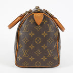 Louis Vuitton Speedy 25 Monogram Brown Handbag M41528 Used Vintage 07E187480012