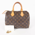 Authentic Louis Vuitton Monogram Speedy 25 Handbag vintage M41528 06E365940017