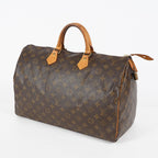 Louis Vuitton Speedy 35 M41522 Monogram Canvas Brown Handbag Used 08A274576003