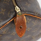 Louis Vuitton Speedy 25 M41528 Brown Monogram Canvas Used Handbag 08A226234803