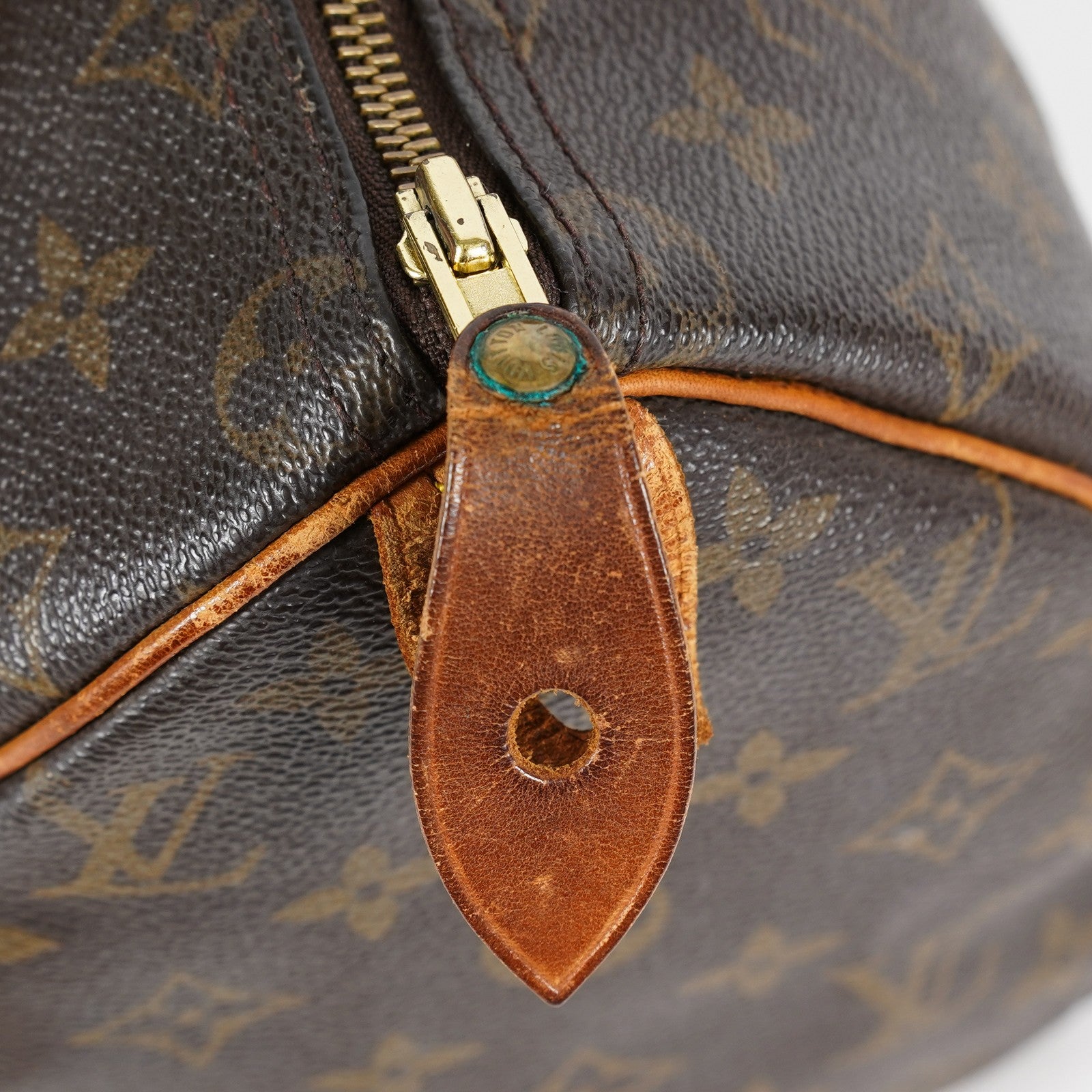 Louis Vuitton Speedy 25 M41528 Brown Monogram Canvas Used Handbag 08A226234803