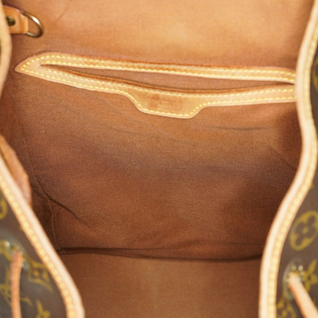Louis Vuitton Montsouris GM Backpack Monogram Canvas Vintage M51135 08E134510008