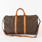 LOUIS VUITTON Monogram Keepall Bandouliere 50 Travel Bag M41416 03E539790011