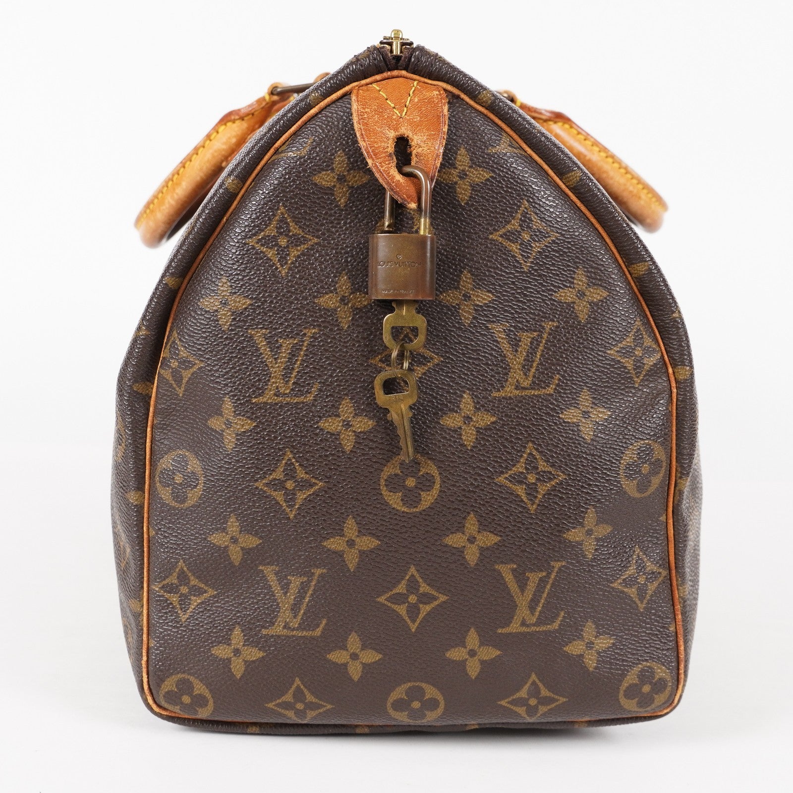 Authentic Louis Vuitton Monogram Speedy 35 Hand bag M41524 vintage 06E015170013