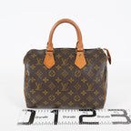 Louis Vuitton Speedy 25 M41528 Brown Monogram Canvas Handbag Used 07A196520831
