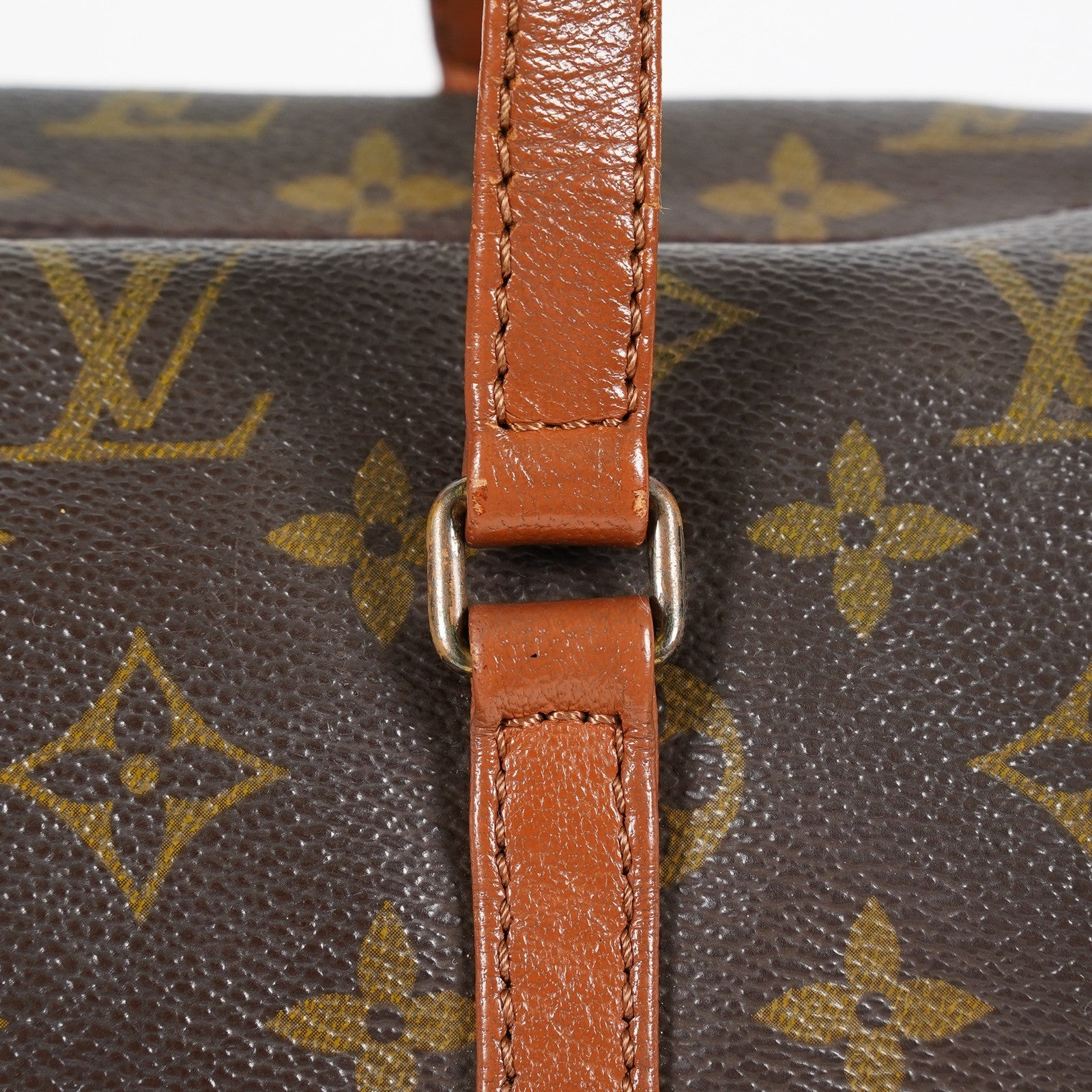 Louis Vuitton Papillon 30 Used Monogram Brown Canvas Handbag M51385 07E455390012