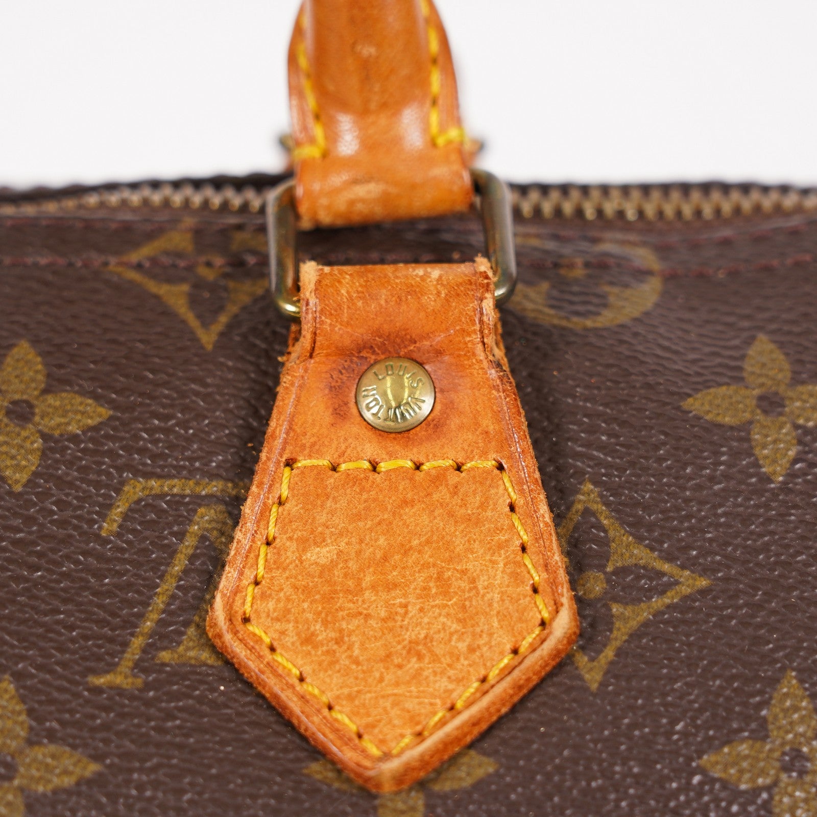 Authentic Louis Vuitton Monogram Speedy 35 Hand bag M41524 vintage 06E204180019