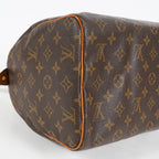 Louis Vuitton Speedy 30 Monogram Canvas Brown Hand Bag Used M41526 07A037035614