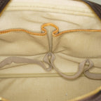 Louis Vuitton Deauville Monogram Canvas Brown Handbag M47270 Used 07E132640030