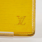 LOUIS VUITTON SARAH PORTE FEUILLE YELLOW OCHRE EPI LEATHER LONG WALLET XY216