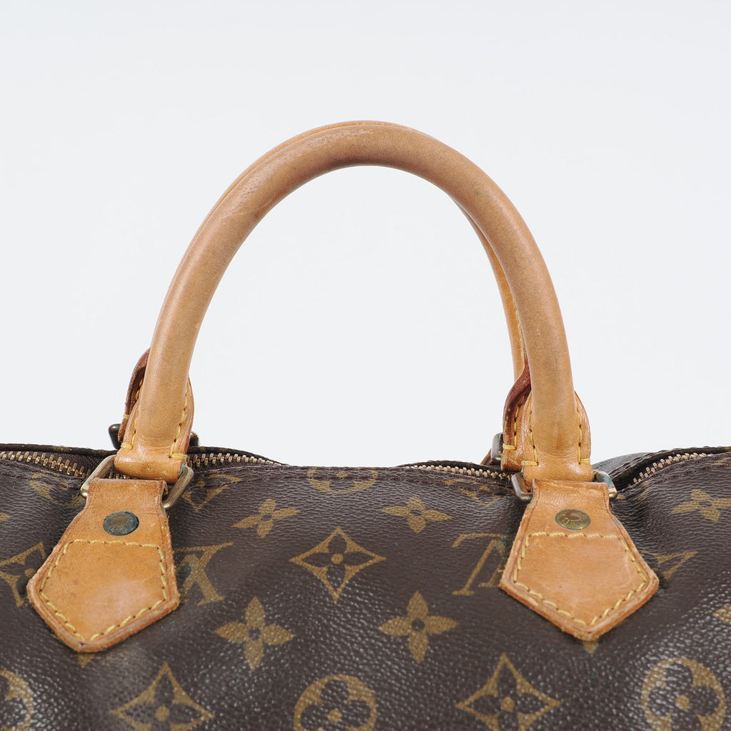 Authentic Louis Vuitton Monogram Speedy 35 M41524 Handbag vintage 04A295948807