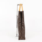 LOUIS VUITTON Sac Plat Handbag Monogram Canvas Brown M51140 06E092310012