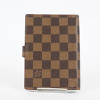 Louis Vuitton Damier Ebene Agenda PM Planner Cover vintage R20700 08A23935003