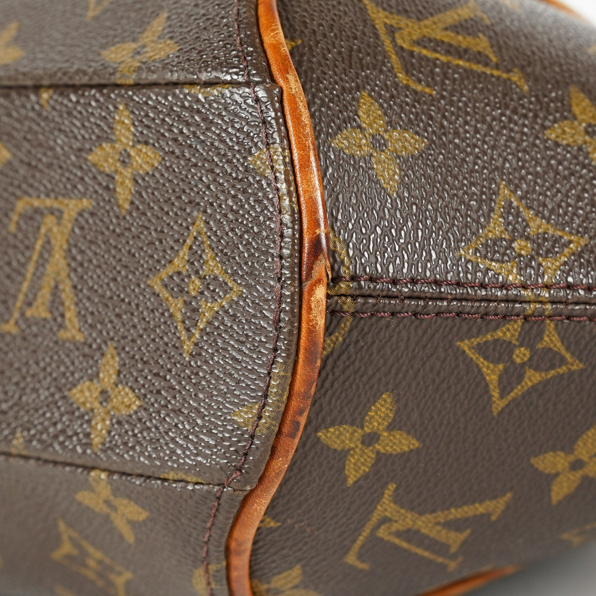 Louis Vuitton Ellipse PM M51127 Monogram Canvas Brown Used Handbag 09A024061209