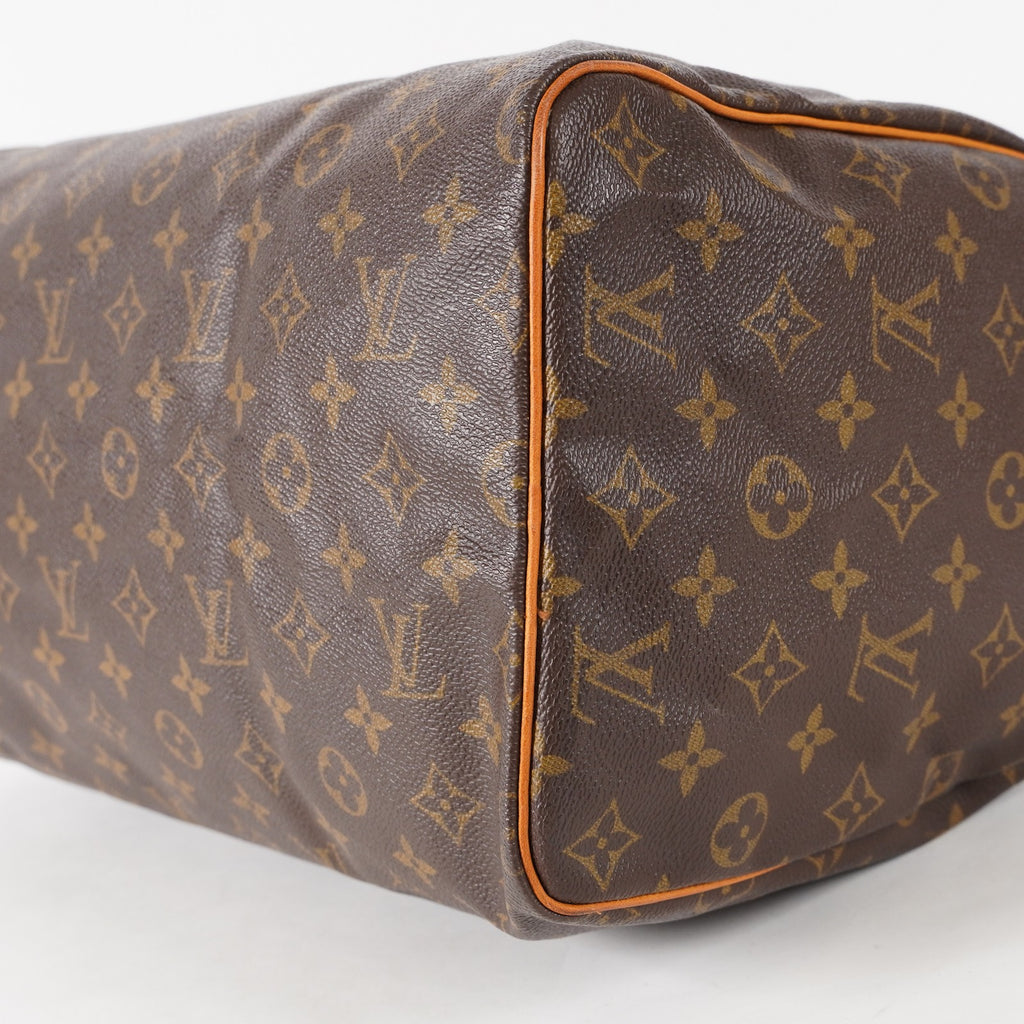 Authentic Louis Vuitton Monogram Speedy 40 M41522 Hand Boston Bag 03E079020011