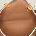 Louis Vuitton Monogram Speedy Handbag Brown Canvas Used M41528 08E2711110007